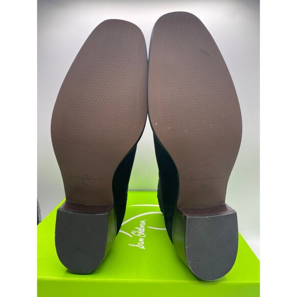 Sam Edelman Women's Black Brawley Pointed Toe Buckled Ankle Boots Size 9.5M NIB - Picture 4 of 5